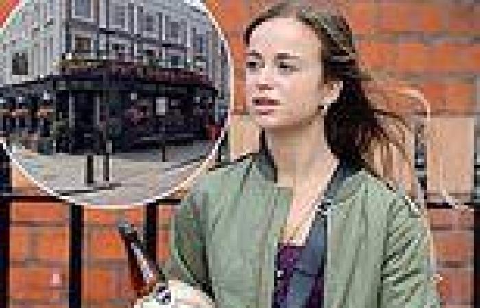 TALK OF THE TOWN: Lady Amelia Windsor walks through Camden Town