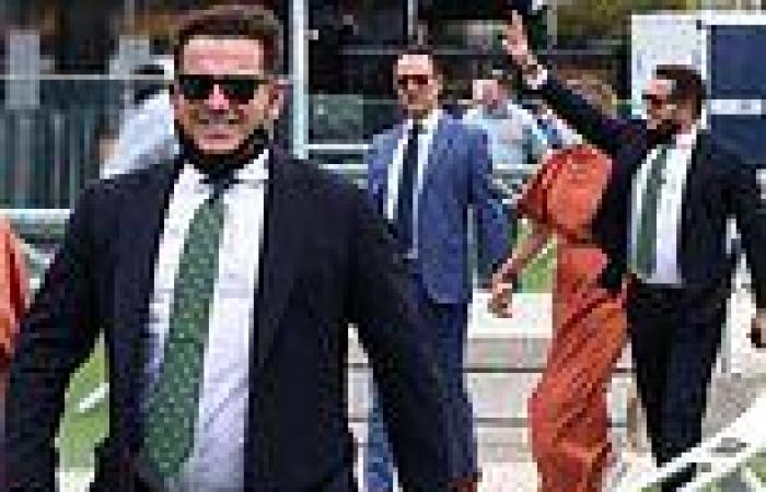 Karl Stefanovic. Allison Langdon and  Michael Willesee attend TAB Everest race ...