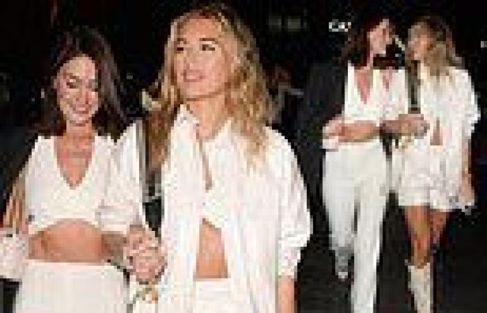 Love Island's Arabella Chi puts on a leggy display in white shorts after ...
