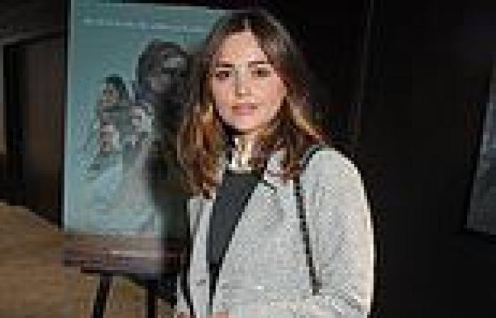 Jenna Coleman nails autumn chic as she attends Dune screening in London