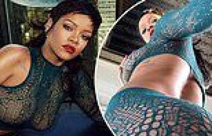 Rihanna awakens followers with a very up close and personal view of her ...
