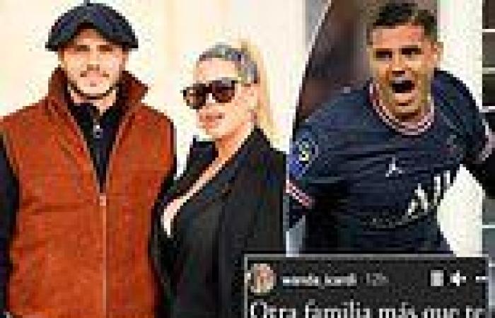 sport news Mauro Icardi's wife - and AGENT - Wanda Nara appears to announce she has split ...