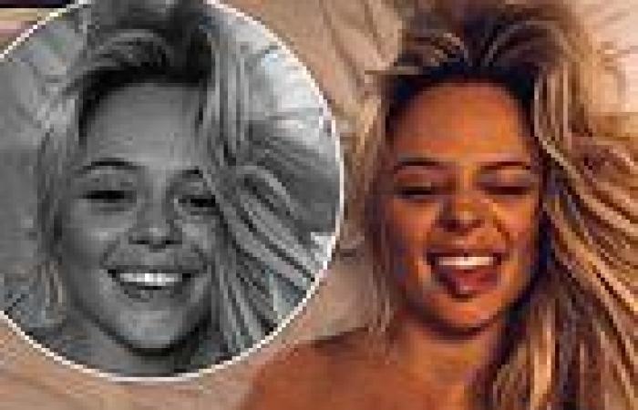 Emily Atack sends temperatures soaring as goes TOPLESS for a slew of steamy ...