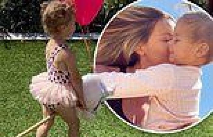 Jennifer Hawkins shares family photos as daughter Frankie celebrates second ...