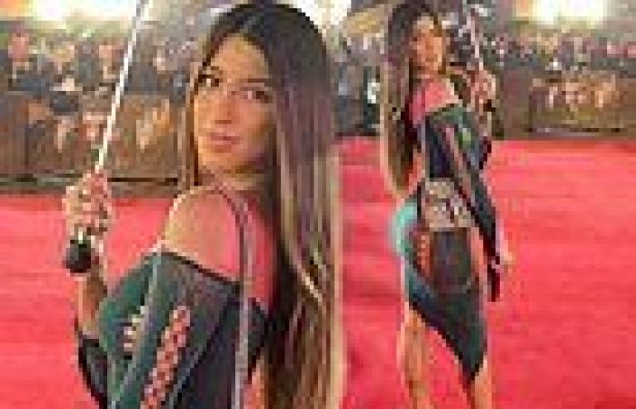 Love Island's Shannon Singh wows in a sizzling green dress at the special ...