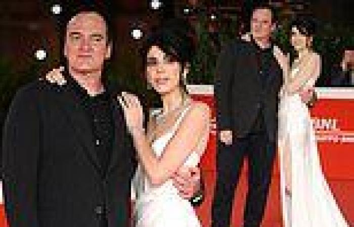 Quentin Tarantino puts on affectionate display with wife Daniella Pick
