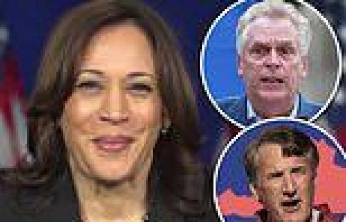 Kamala Harris appears to violate tax law with ad backing Terry McAuliffe airing ...