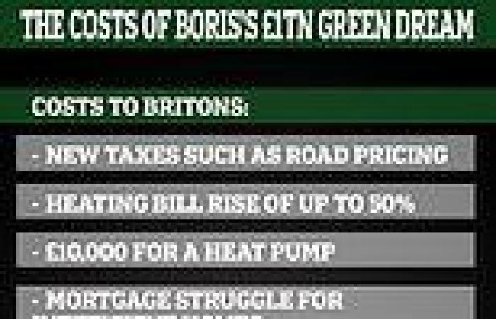 How Boris's £1TRILLION green dream could hit YOU