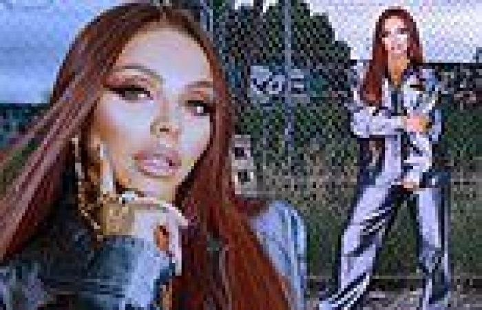 Jesy Nelson smoulders in edgy snaps for solo single promo..as feud with ...