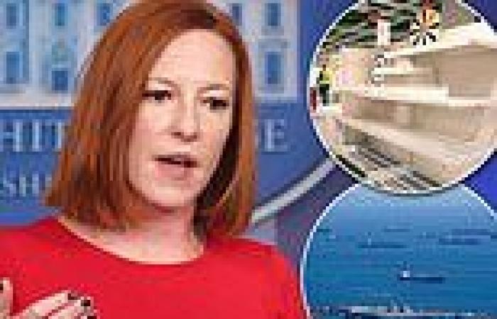 Psaki jokes the supply chain crisis is the 'tragedy of the treadmill that's ...