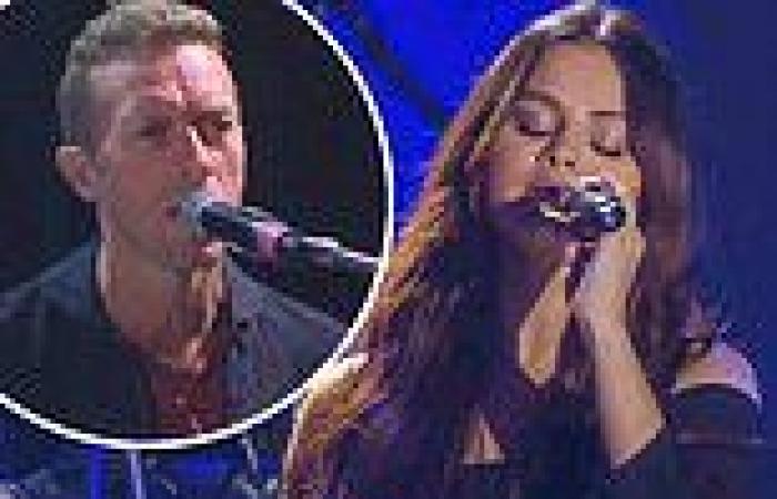 Selena Gomez looks incredible as she joins Coldplay to perform new single Let ...