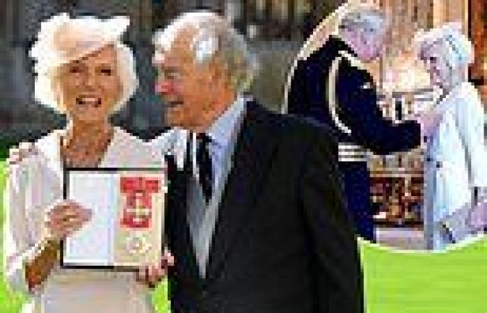 Mary Berry, 86, is made a Dame Commander by the Prince Charles
