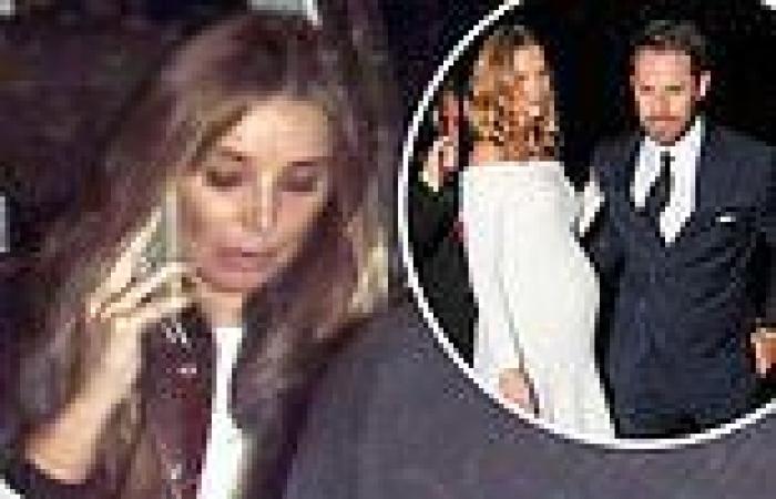 Louise Redknapp looks tense as she's seen for first time since ex Jamie married ...