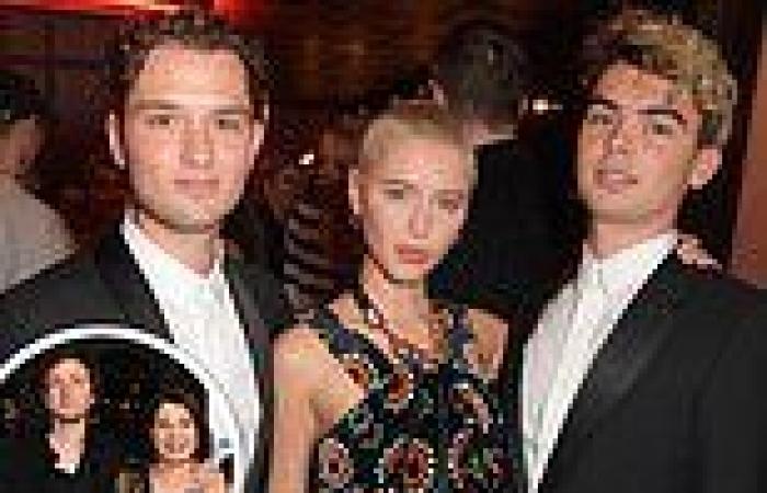 Iris joins brothers Rafferty, Rudy and Finlay as they support mum Sadie Frost ...