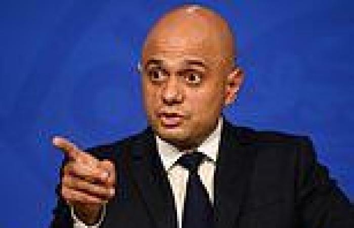 Sajid Javid warns MPs to 'set an example' by wearing a face mask as he went ...