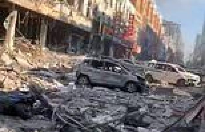Gas explosion at restaurant destroys entire block in Liaoning Province in North ...