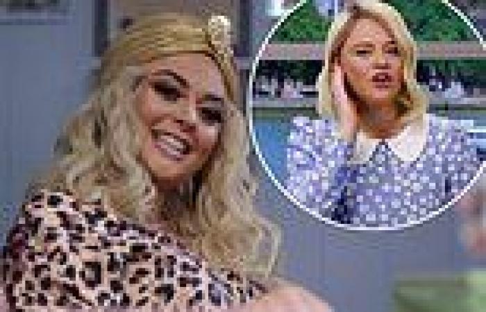 Emily Atack morphs into Gemma Collins before impersonating Holly Willoughby in ...