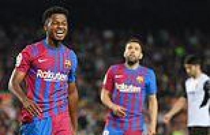 sport news Barcelona starlet Ansu Fati signs a new SIX-year deal at the Nou Camp with ...