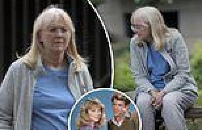 Shelley Long is spotted in Los Angeles going for a leisurely stroll with her ...