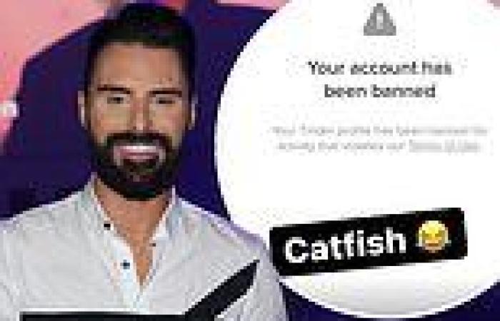 Rylan Clark-Neal reveals he has been BANNED from Tinder after the app thought ...