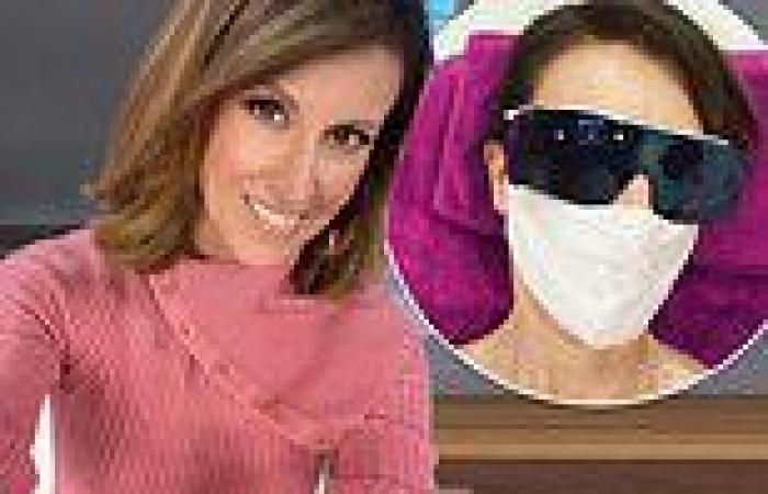 Sunrise host Natalie Barr, 53, shows herself at the beauty clinic post lockdown