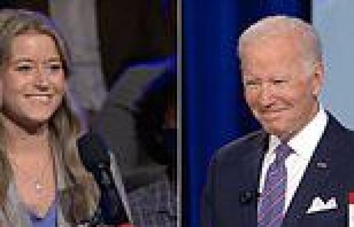 'I guess I should go down': Joe Biden gives lukewarm answer when asked why he ...