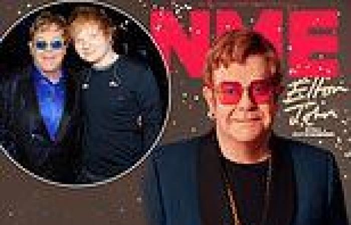 Elton John looks forward to retiring while he calls Ed Sheeran a 'f*****g big ...