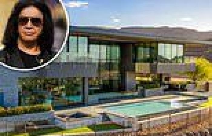 Gene Simmons puts his Las Vegas mansion on the market for $14.95 million just ...