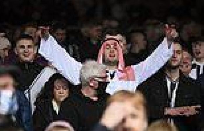 Newcastle football fans ignore club's plea to ditch Arab headdresses under new ...