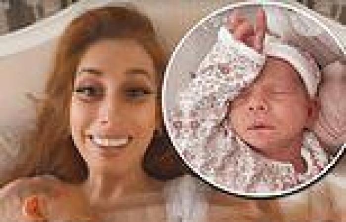 Stacey Solomon reveals hidden meaning behind her daughter Rose's full name