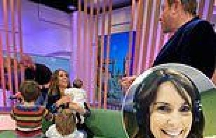 Alex Jones gives fans a glimpse of her life as a working mum as she returns to ...