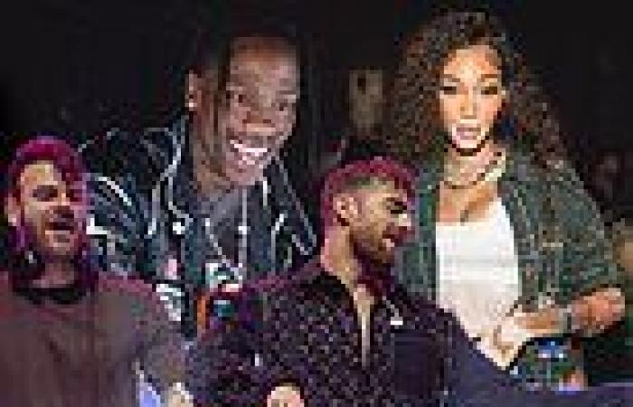 Travis Scott and The Chainsmokers perform at Bootsy Bellows x SI Circuit Series ...