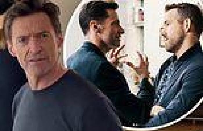 Hugh Jackman throws fire onto faux feud and reluctantly wishes Ryan Reynolds a ...
