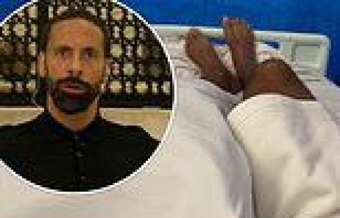 'These 60 minutes have sent me to A&E': Rio Ferdinand reveals he is in hospital