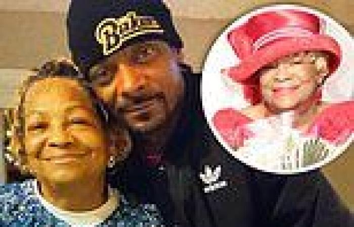 Snoop Dogg takes to social media to announce death of 'angel for a mother' ...