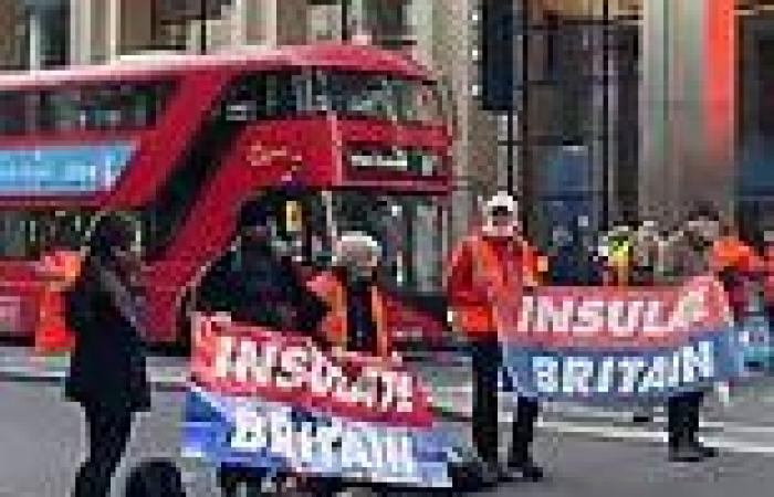 Insulate Britain activists return to the streets of London