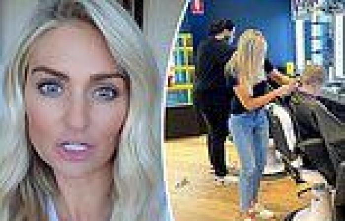 MAFS bride Jo Todd returns to work as a barber after she was FIRED for ...