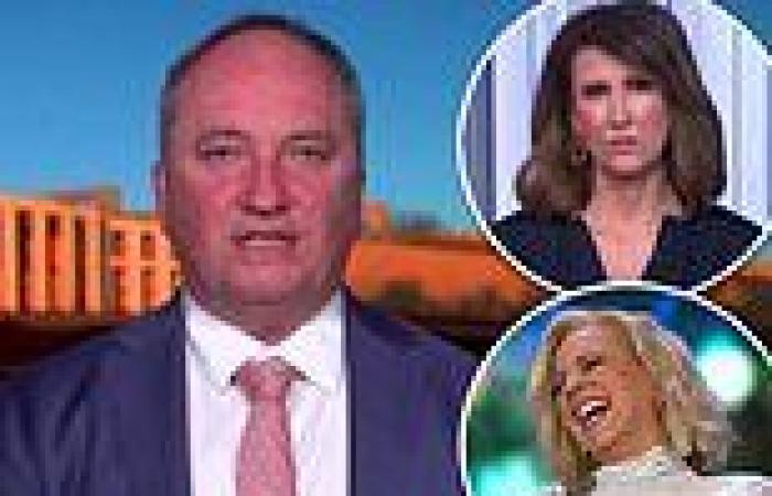 Barnaby Joyce repeatedly calls Sunrise star Natalie Barr 'Fran'  
