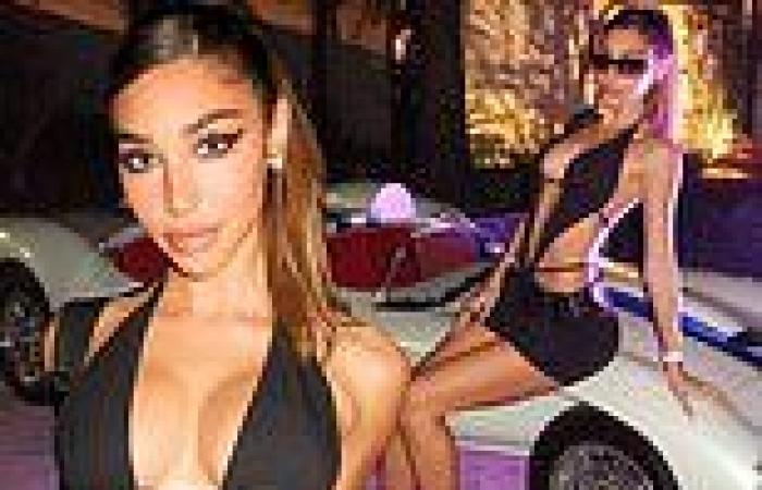 Chantel Jeffries leaves little to the imagination as she dons an extremely ...