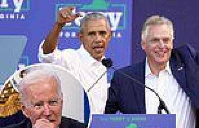 Biden will campaign for Terry McAuliffe in Virginia today