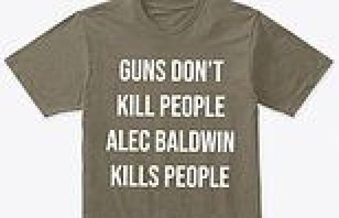 Donald Trump Jr. is slammed for selling $27.99 T shirts mocking Alec Baldwin ...