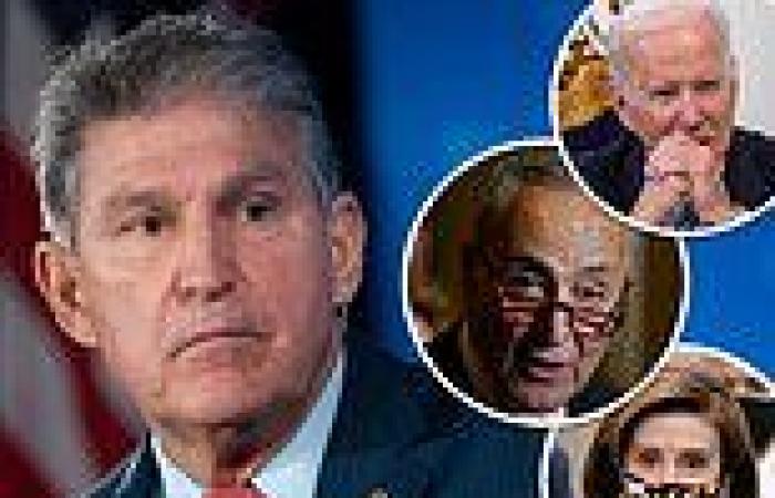 Manchin jokes that life would be 'easier' if he left Democrats following ...