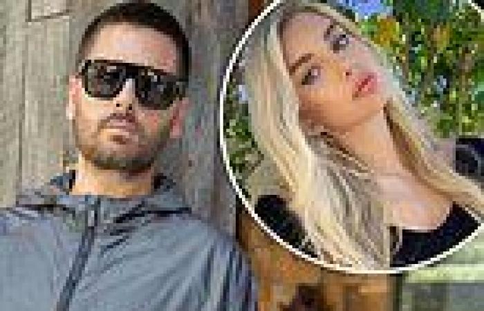 Scott Disick strikes a pose in pieces from his Talentless line... after he was ...