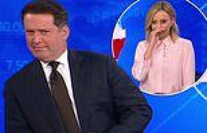 Karl Stefanovic asks Today show co-host Ally Langdon if she has Covid 