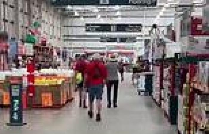 Bunnings store in Sydney is stormed by anti-vaxxer over Covid rules, TikTok ...