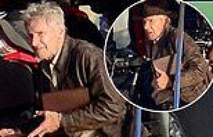 Harrison Ford looks well and truly in character while filming Indiana Jones 5 ...
