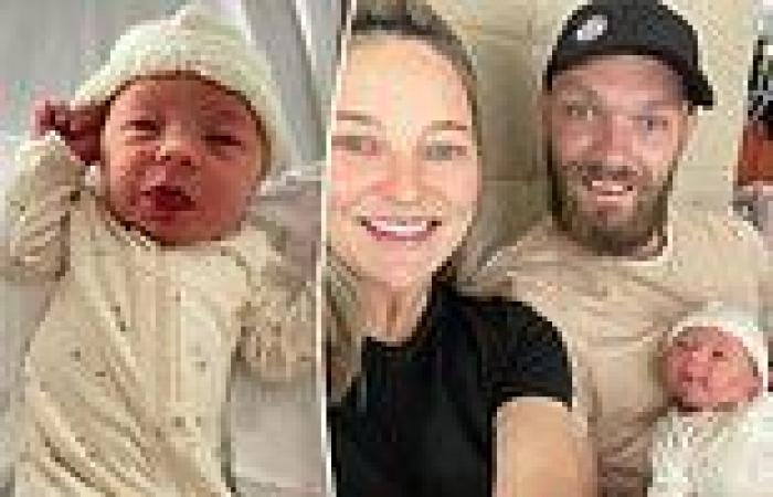 Melbourne Demons Premiership captain Max Gawn and his wife Jessica welcome ...