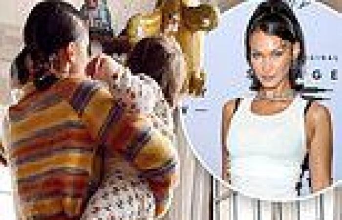 Bella Hadid calls herself a 'full time auntie' as she gushes over sister Gigi's ...