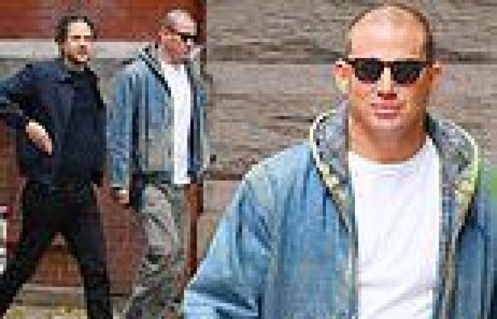Channing Tatum reunites with his Foxcatcher director Bennett Miller for lunch ...