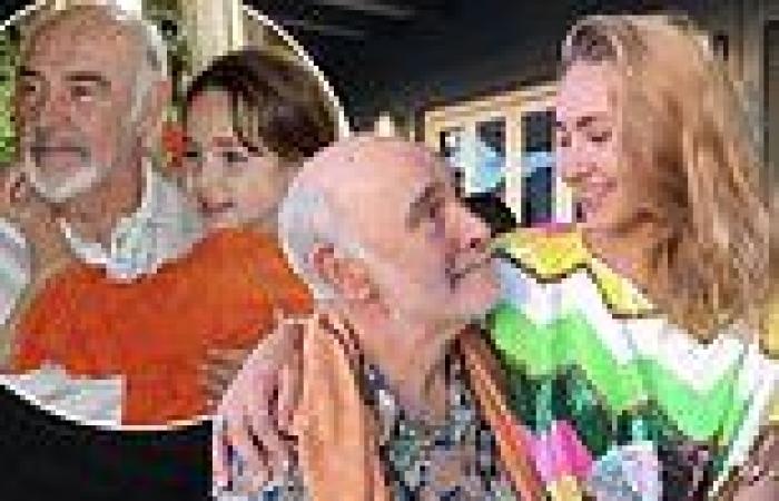 Sean Connery's granddaughter Saskia pays tribute on the first anniversary of ...